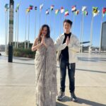 Jannat Zubair Rahmani Instagram - Find our flag 🇮🇳 ❤️ #azee