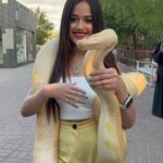 Jannat Zubair Rahmani Instagram - In my own khatron ke khiladi zone 😛🤙🏻 Disclaimer: none of these animals were abused or drugged; they are rescued. Kept in Good Nature Condition, very well fed and taken care of by @uae_lionking. Thank you for arranging the visit and making us experience the wild animals @masoud_alhammad @abdul_ark_ & imh_75