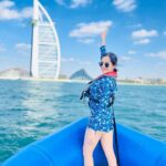 Jannat Zubair Rahmani Instagram - If there is magic on this planet, it is contained in water 🌊 @nemo_watersports_dubai Burj Al Arab