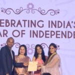 Jannat Zubair Rahmani Instagram - Proud to be recognized as one of 75 cultural ambassadors by @ministryofculturegoi This event brought all of us together from different parts of the country to celebrate Indian heritage and talk about how artists across platforms help people express themselves and build a unique movement where people talk about what ‘Azadi Ka Amrit Mahotsav’ means to them. Comment below, what Bharat Means to you? #MeinBharatHu #DilSeDesi #75at75 #amritmahotsav #harghartiranga @amritmahotsav
