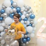Jannat Zubair Rahmani Instagram - Happy 2 million my boy ❤️ @ayaanzubair_12 Decor- @theballoonatics