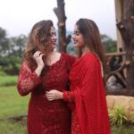 Jannat Zubair Rahmani Instagram - Eid 2021 🌙 Styled By- @styledbysujata Outfit: @reshaindia 📸 @smileplease_25 Karjat, India