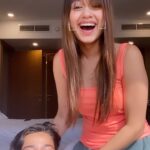 Jannat Zubair Rahmani Instagram - Like whaaatttt!!???😂 Instant karma 😂 @ayaanzubair_12 Also, I don’t feel like getting out of my pj’s today😫