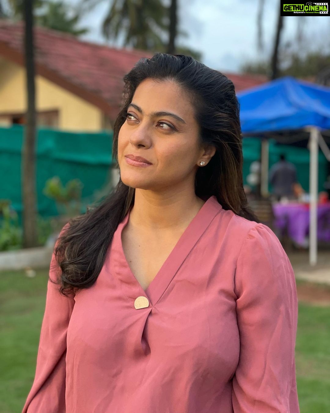Kajol Instagram - 7 moods for the 7 days of the week .. starting with Friday off course 😜.. rotate and repeat ! ( ignore the blue tarp at the back )