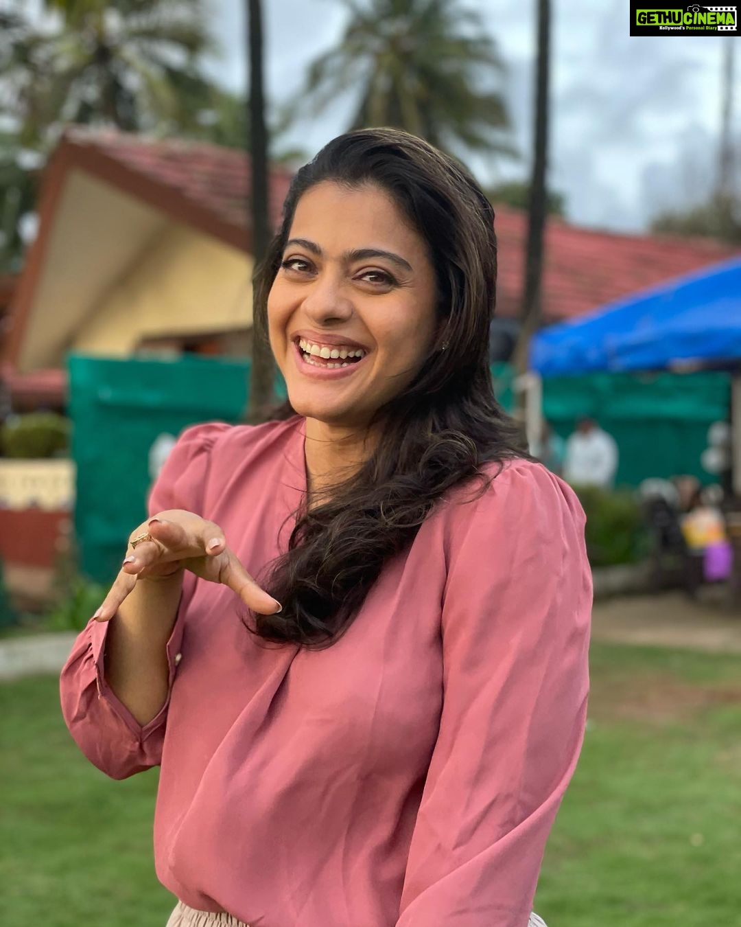 Kajol Instagram - 7 moods for the 7 days of the week .. starting with Friday off course 😜.. rotate and repeat ! ( ignore the blue tarp at the back )