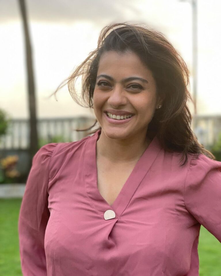 Kajol Instagram - 7 moods for the 7 days of the week .. starting with Friday off course 😜.. rotate and repeat ! ( ignore the blue tarp at the back )