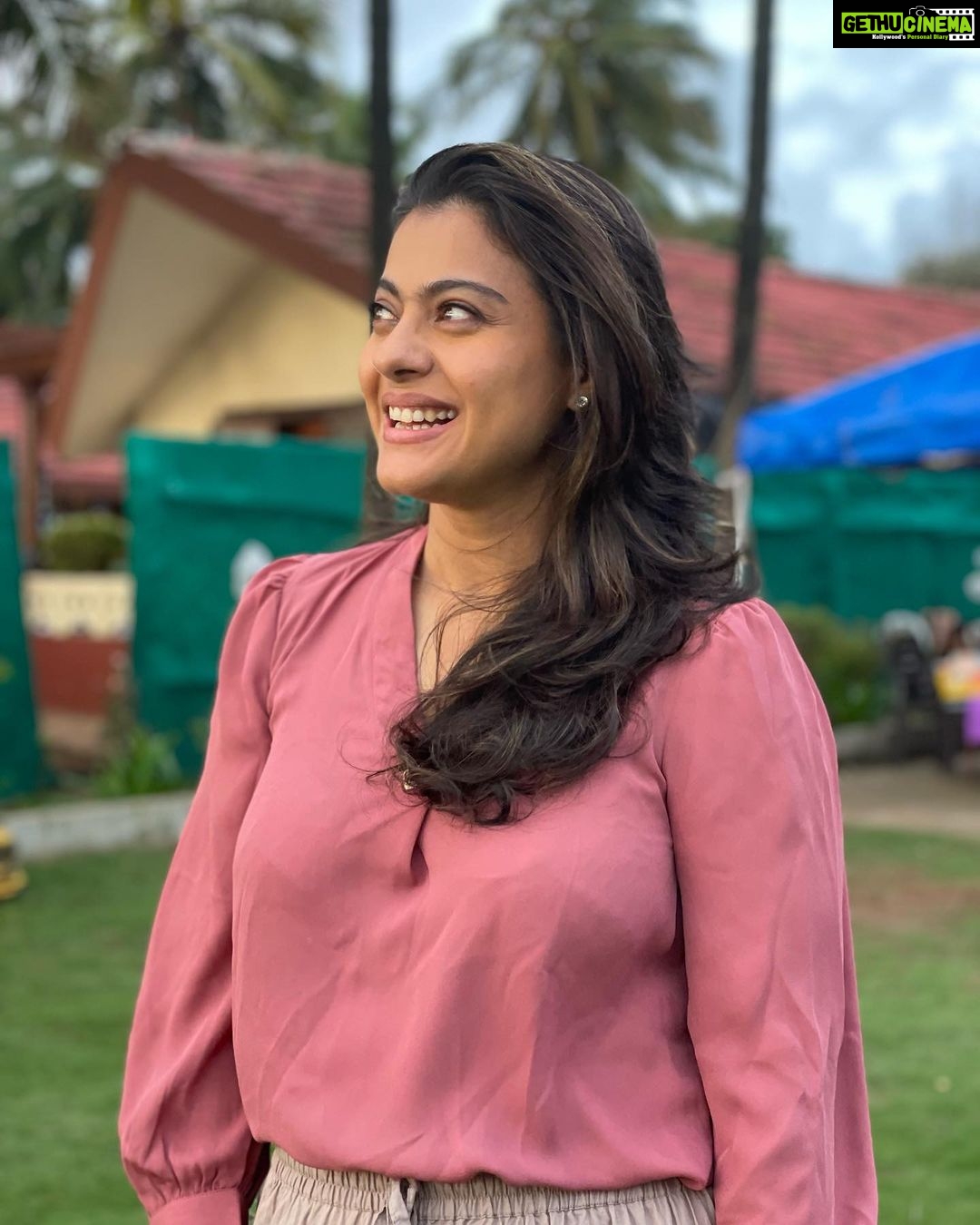 Kajol Instagram - 7 moods for the 7 days of the week .. starting with Friday off course 😜.. rotate and repeat ! ( ignore the blue tarp at the back )