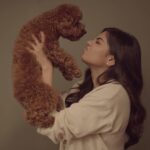 Kalyani Priyadarshan Instagram - Them : Have you ever fallen in love with one of your co actors Me : Yes, but I’m not sure the love was returned 🐶🐶