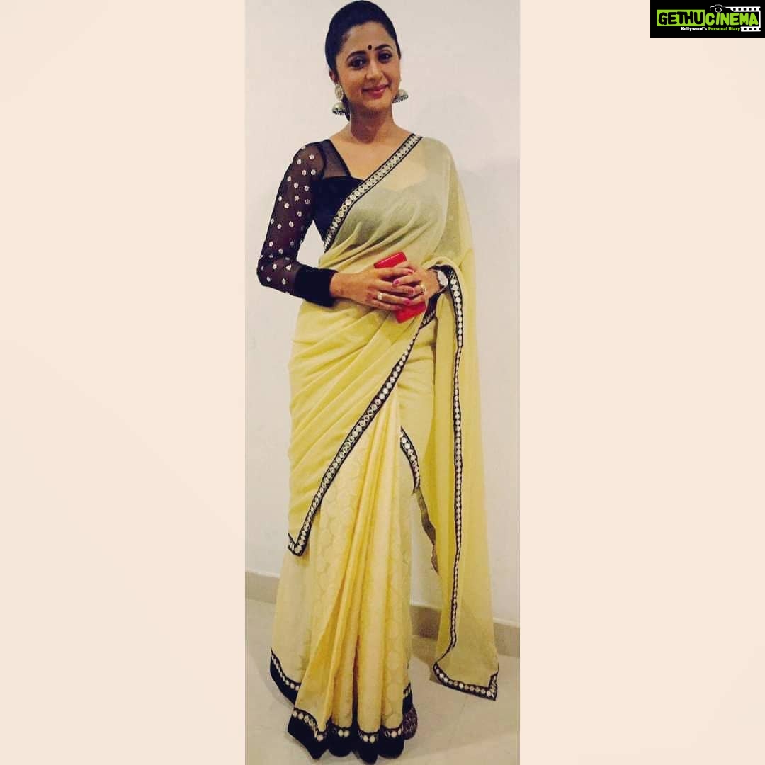 Kaniha Instagram - Watch your thoughts,they become words Watch your words,they become actions Watch your actions,they become habits Watch your habits they become character Watch your character, it becomes your Destiny ❤ #thinkpositive #positivevibes This gorgeous Two piece saree and full sleeve netted blouse by @smithsdesigner 🤗 Chennai, India