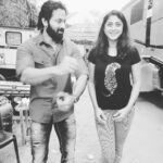 Kaniha Instagram - Chatting away with @iamunnimukundan at our location.. #mamankammalayalammovie #mamankam @mamankam_verified #costars #kaniha #unnimukundan #anusitara Ottappalam, Kerala, India