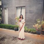 Kaniha Instagram - We all know of dhoti sarees well I'm.wearing a veshti saree.. #sareelover #veshtisaree #gangajamunaborder