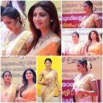 Kaniha Instagram - Was amazing chatting away with the gorgeous @theshilpashetty at the inauguration event in Kerala.Her passion for fitness is a real inspiration to me.. Still remember how sweetly she complimented me saying I look lovely in ethnic wear.. #nostalgic #throwback #kaniha #shilpashetty