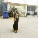 Kaniha Instagram - Was always told black is not auspicious..but Black hs always been my first love..My wadrobe isfilled with blackoutfits.. Wearing my favorie black kanchvaram saree today.. #blacksaree #terracottajewellery #ethnic #goluhopping