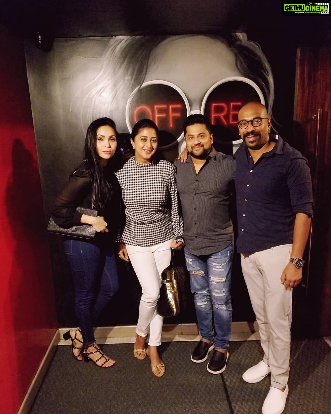 Kaniha Instagram - #midweekcatchup #laughing#goodtimes with @sandyprakash @krishnakumarramakumar We missed you @prasanna_actor