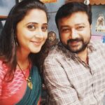 Kaniha Instagram - **Drumrolls** Joined the sets of #LonappanteMamodisa Sharing screen with Jayaram ettan after 4 years..Feels special.. @actor_jayaram_official @leothaddeus #malayammovie #filmshooting#kaniha#goodvibes