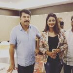 Kaniha Instagram - At a small celebration this morning in Cochin..waiting to watch it in theatres today.. #abrahamintesanthathigal @abrahaminte_sandhadhikal @anson__paul @haneef_adeni @mammootty