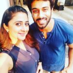 Kaniha Instagram - A light hearted chat with super chilled @anson__paul on our sets of #abrahamintesanthathikal #goodvibes 🤗🤗