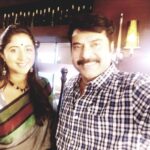 Kaniha Instagram - #abrahamintesanthathigal @mammootty @anson__paul @haneef_adeni Promotions shoot today Look forward to your support on 16th June. Kochi, India