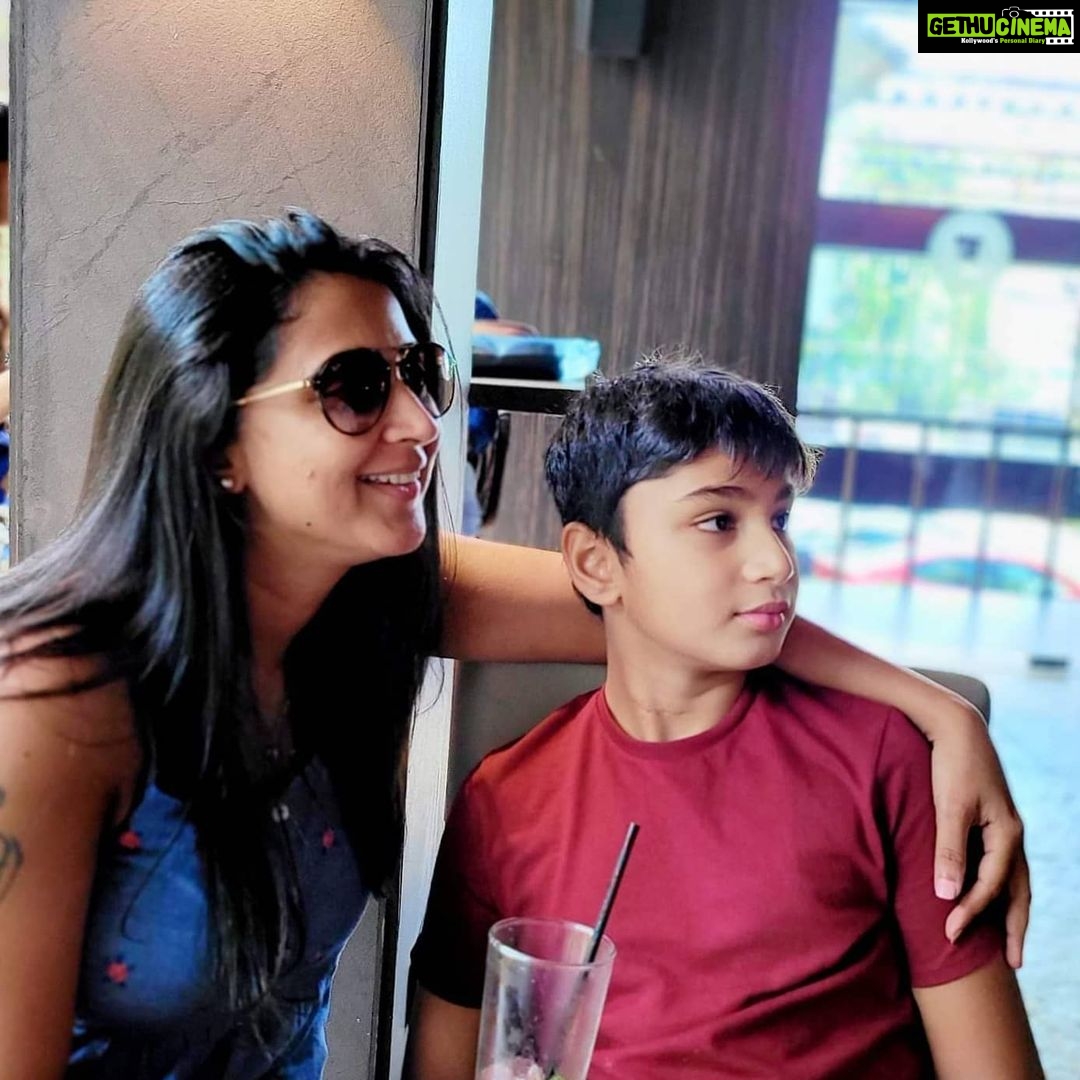 Kaniha Instagram - Happy Bday son❤ Can't believe you turn 11! You are my real superhero. You taught me strength, You taught me will power, You taught me life is beautiful and worth fighting for! Love you, Amma #happybirthdayson #mysonshine☀️ #son #momandson #myworld Chennai, India