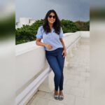 Kaniha Instagram - The grey skies ,the perfect breeze Gotta flash that smile and say thanks Universe 💙 Chennai, India