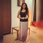 Kaniha Instagram - Why wear dhoti pants when you can wear the real deal 😝😝 My lockdown wardrobe 😄 So comfy ☺ This pink veshti /dhoti/mundu is especially ma most fav of em all #dhoti #veshti #comfort #comfortoverstyle Chennai, India
