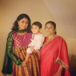 Kaniha Instagram - Happy Mother's day to all the mommies. I am who I am today is coz of these two in this pic. One taught me what it is to be loved selflessly, While the other taught me I was capable of giving selfless love. Never judge a mom, Only she knows what's best for her lil one! ❤ #happymothersday #proudmom #myworld