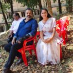 Kaniha Instagram - First day of #paapan with one of my favorites @sureshgopi And we start rolling! What an absolute pleasure !! ❤ Kottayam Town