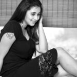 Kaniha Instagram - With time you'll realize, Silence is more powerful than words! ❤ #blackandwhite #blackdress #smilemore Chennai, India