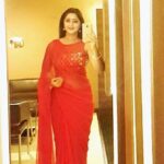 Kaniha Instagram - Red is not just a color It's an attitude ! Sometimes it's good to wear that red lipstick 💄,wear that red dress 💃 or drape that bright red saree ❣ ❤RED❤ #redlove #redsaree❤ Chennai, India