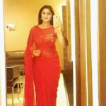 Kaniha Instagram – Red is not just a color
It’s  an attitude !

Sometimes it’s good to wear that red lipstick 💄,wear that red dress 💃 or drape that bright red saree ❣

❤RED❤
#redlove #redsaree❤ Chennai, India