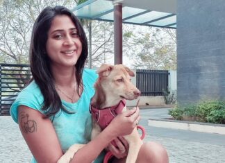 Kaniha Instagram - She's the best that has happened to me in 2020. So many losses, So many lows, A lot many uncertainties But yet life goes on ! Hold on to your loved ones just like the way I'm holding on to one of mine! ❤ #love #hope #positivevibes #pet