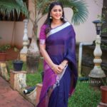 Kaniha Instagram - Few More clicks from this saree lover❣ Saree:@merakibysindhu Blouse:@kalathmika_ Jhumkas:@mayurijewels 📷 @__shankar_lal__ @nithinju Trivandrum, India