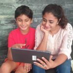 Kaniha Instagram - While online education has become the new normal, it has become so hard for us parents to cut down on their screen time. Clear guidelines help us achieve the right quality of screen time that would benefit our kids. There is no better way to add productive screentime than BYJU'S. The app integrates fun alongside learning. I am glad that Rishi has been enjoying the learning experience which involves interactive sessions and informative videos. @byjus_app #learnandgrow #growwithbyjus #makelearningfun