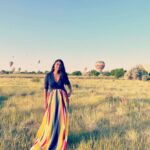 Kaniha Instagram - A pretty town full of history.. "Cappadocia" And yes I finally went on the hot air baloon!! Ticked off an item on ma bucket list ..yipppie yayyy! #turkeytravel #turkey #cappadocia #hotairballoon