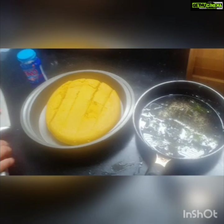Kaniha Instagram - Cooking has always been a stress buster for me .A lot of love always goes into my cooking. I am very unconventional ,never follow measurements, but thankfully the dishes come out tasty 😉😛 Here's an early peeezy recipe if you wanna try dhoklas. PS: Pls excuse my crude looks😄😃 #dhokla #kaniha #cooking #happiness Method:( total time:20 minutes) 1)Mix 1.5 cups besan, 1 tsp each of salt, sugar,lemon juice with water to form a batter 2) Add 1tsp eno and a pinch of soda and mix well. 3) Grease a pan and transfer the contents. 4)Steam it in a cooker for 12 minutes.when done tap it out and set aside. 5)In a pan add oil mustard seeds,greenchillies, curry leaves.let it splutter 6) Add a cup of water , 1 tsp sugar and salt,1tsp lemon juice. 7) Transfer this on the sliced dhoklas.