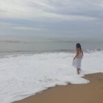 Kaniha Instagram - The sun rise, the waves sparkling like jewels and my thoughts ❤ #thalassophile #kaniha #beachlover #sunrise