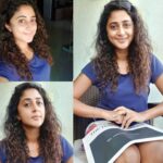 Kaniha Instagram - This curly whirly hair of mine has a mind of it's own lol.. Lockdown has defintely taught me to accept my raw self.(psssst..psst.. left with no other choice ) ❤ #kaniha #curlyhair #curlywhirly