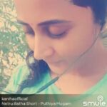 Kaniha Instagram - நேற்று இல்லாத மாற்றம் என்னது !! Perfect song for a breezy day❤ #kaniha #smule @smule_india