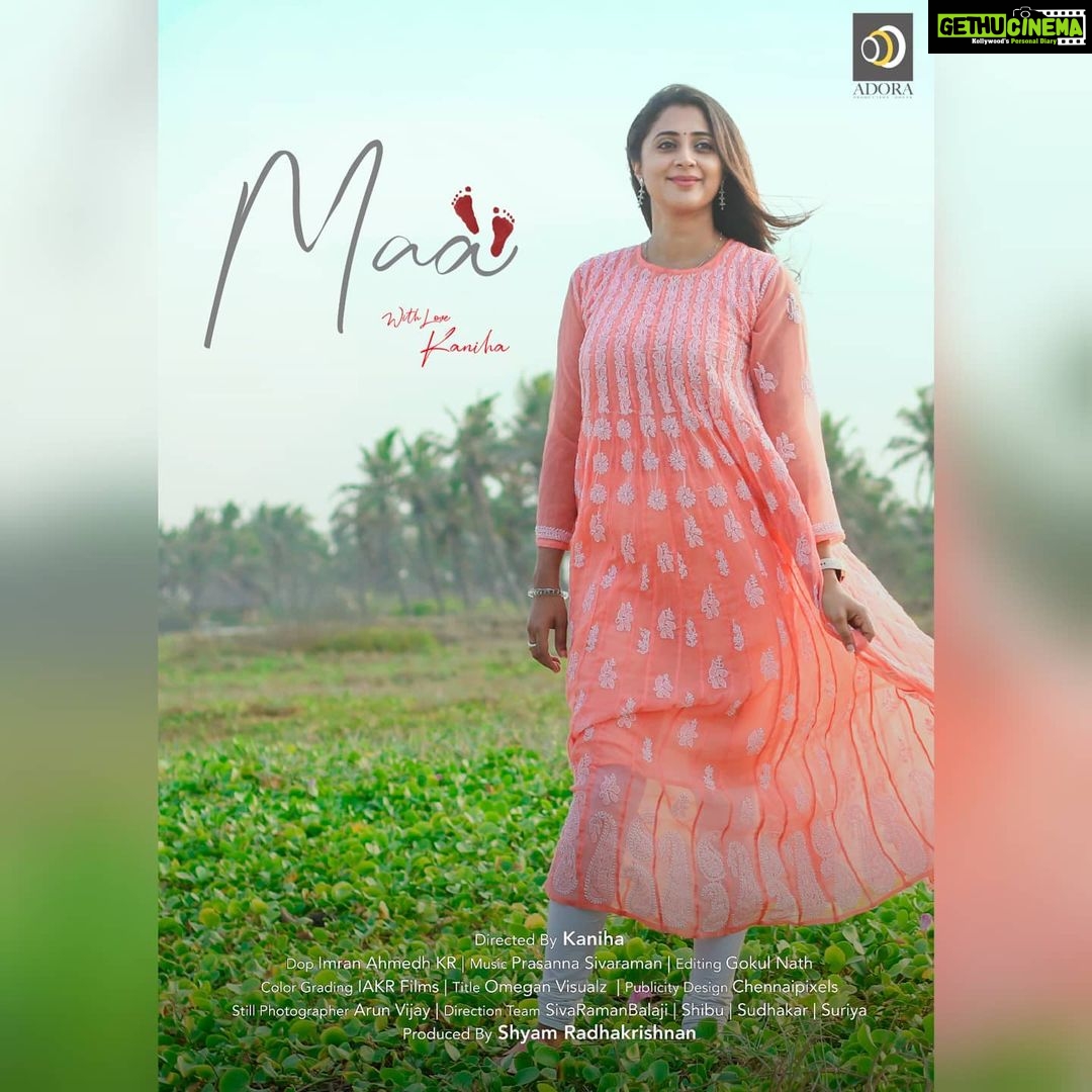 Kaniha Instagram - 'MAA' is a genuine attempt that comes straight from my heart dedicated to all those selfless and tireless moms out there who put their kid's happiness and well being ahead of their own always.. Coming soon on May 10 for Mother's day. ❤ Team Maa Three of India's most talented actors will be launching this .Details soon. @shibusudhakar @sivaramanbalaji @theiakr #kaniha #shortfilm #motherhood #maa Chennai, India