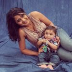 Kaniha Instagram - Memories last a lifetime. Invest your thoughts, energy,time in the right people coz you'll end up making good memories effortlessly. This pic was taken 9 years ago When I carried this little bundle to a mall in Virginia to click pics at a studio😄😃 Memories are timeless treasures ❤ #kaniha #momandson #staystrong