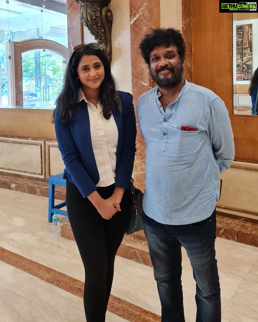 Kaniha Instagram - Been a wonderful journey working with this amazing bundle of talent. Chennai, India