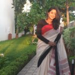 Kaniha Instagram - Sometimes in life you may not get the things you want, because you deserve better. Trust the Universe. Have positive thoughts. ❤ Had to take a pic When the sunlight kissed my face. Wearing one of my fav sarees from @inde_loom