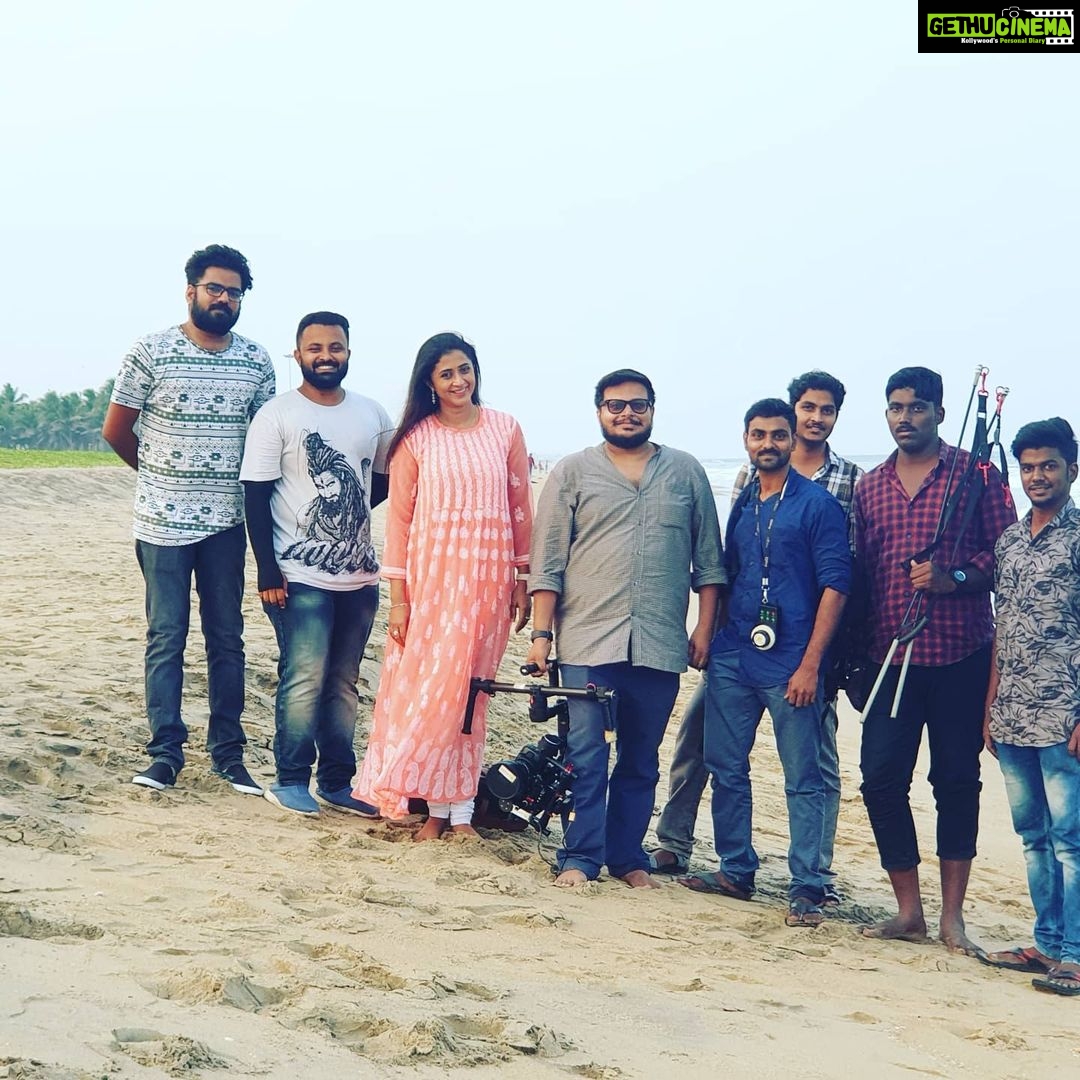 Kaniha Instagram - "A great team is better than a team of greats." This was the awesome team that helped me make my dream come true. ❤ I'm super excited and can't wait to reach our work to all of you. Sooooooonnn... Will keep y'all posted. @theiakr @sivaramanbalaji @shibusudhakar Chennai, India