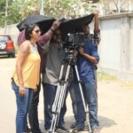 Kaniha Instagram - Behind the camera for the first time.🤗 I've always felt Cinema is like an ocean. There are so many things for an artist to learn explore and shine. The passionate learner in me wanted to try directing for the first time. Be ready for a short film on a theme so close to my heart.❤ Post production in progress. #kaniha @sivaramanbalaji @shibusudhakar @theiakr