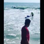 Kaniha Instagram – Had a blast at the surfing point in covelong..
Amazing trainers who are so friendly and make you feel.so welcomed and safe in the waters.
Perfect sunday morning with my lil one
@veera_offl_ @surfturfkovalam ⤠Surfing Covelong Point