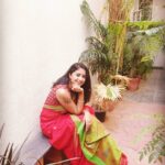 Kaniha Instagram - The moment you realize you are important and worthy ,you will soon see yourself crossing out certain people from your life. Change is good. Love yourself❤ Saree from @inde_loom #kaniha #selflove #positivevibes Chennai, India