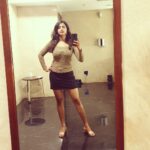 Kaniha Instagram - It takes both sun and rain for a flower to go. We need both appreciation and criticism to grow. Wear a smile and accept them both gracefully. 💕 #kaniha #positivethinking #shortskirt #mirrorfie