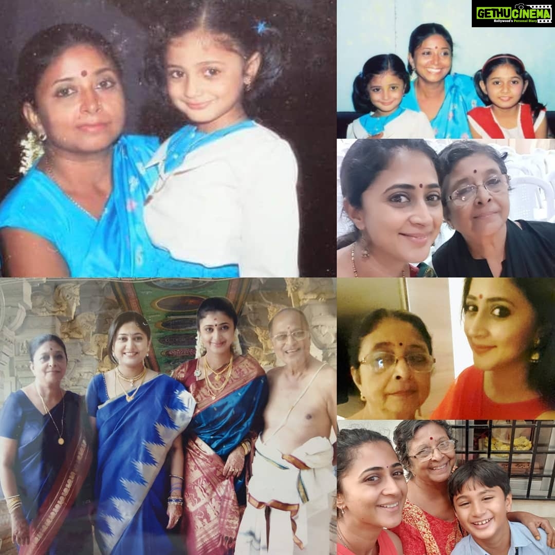 Kaniha Instagram - Everyone knows being a mother means making a lot of sacrifices. But you ma,have made unbelievable amount of sacrifices for raising your two girls.I always wondered why has life been so mean to you but you stood there like a rock battling it all out with such courage,including the cancer that you are fighting now. I am ever grateful for all that you have done.I owe all of me to you. Thank you for being the best mom and bestest grandmom ever.. Happy Bday Amma🤗❤ I love you.. #mommysgirl🎀 #iloveyoumom