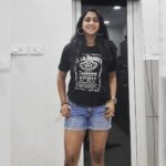 Kaniha Instagram - Happiness is wearing his shirts and tees 😋😝😜 #hisshirt #histee #nofuss #happiness #smile Chennai, India