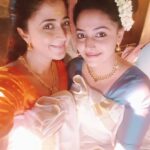 Kaniha Instagram - With @anu_sithara ❤ From the sets. #maamangam @mamangam_themovie #kaniha #anusithara